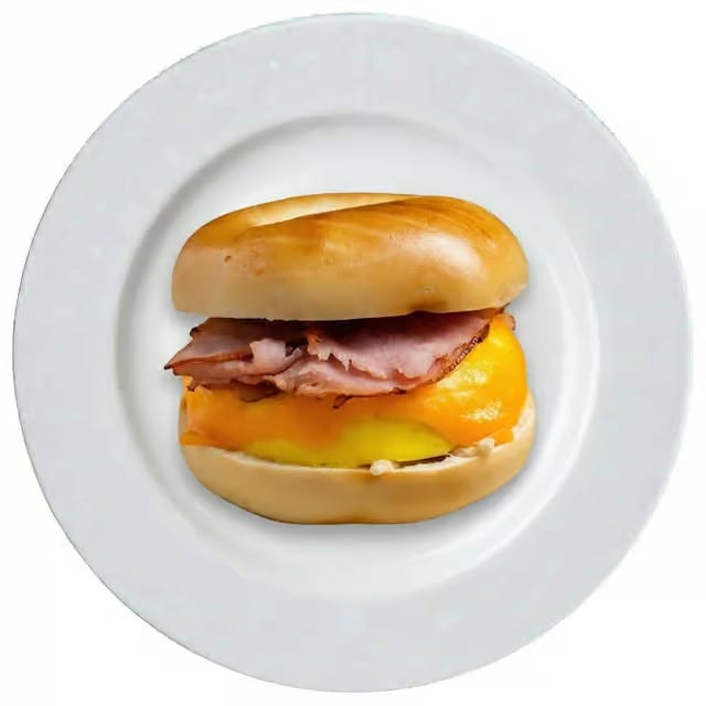 Breakfast Bagel Sandwich.